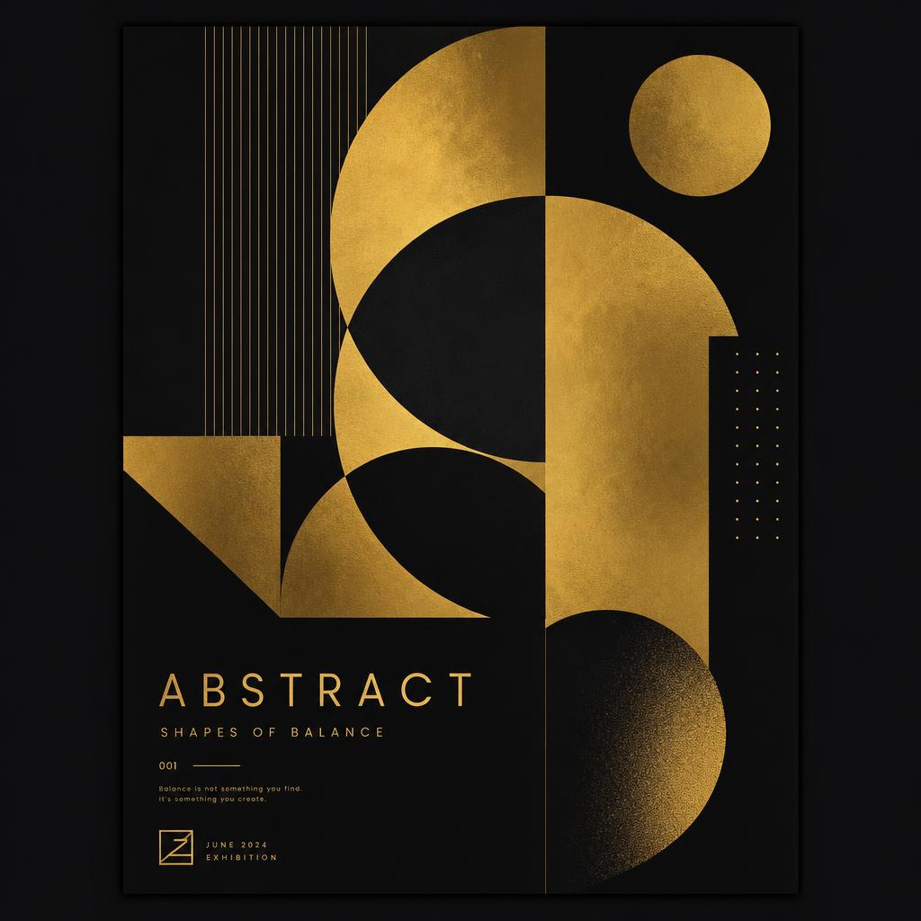 Shapes of Balance, graphic design by LuxVision